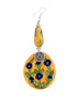 Oval Pendant Earrings